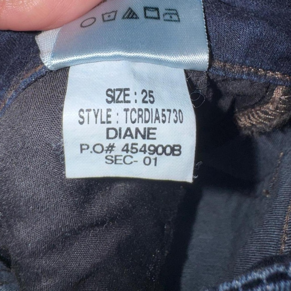 Joe’s Jeans W25 Curvy Bootcut Dark Wash Stretch Flare Denim - Picture 7 of 7